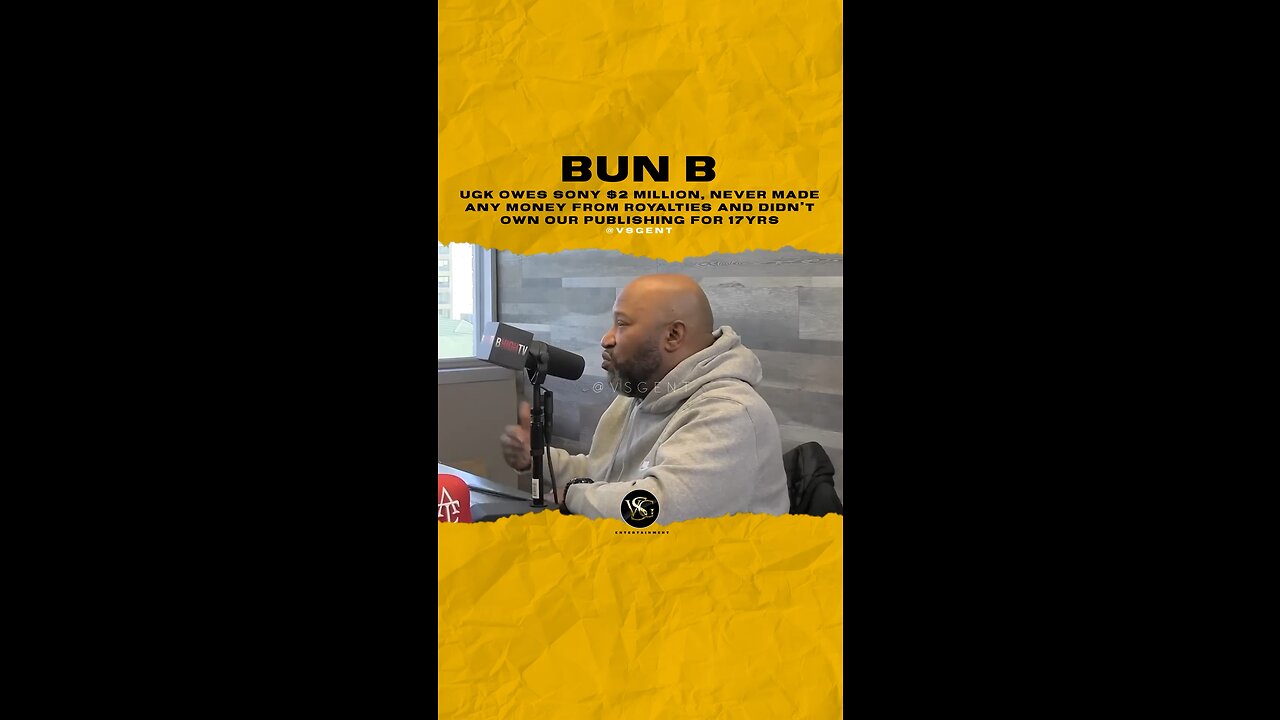 #bunb #ugk owes sony $2Mill, Never Made 💰 from 👑 & didn’t own r pub for 17yrs🎥 @bhighatl