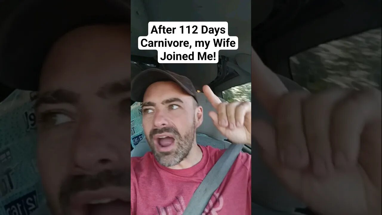 After 112 Days Carnivore, my Wife Finally Joined Me!!!! #carnivorediet #carnivore