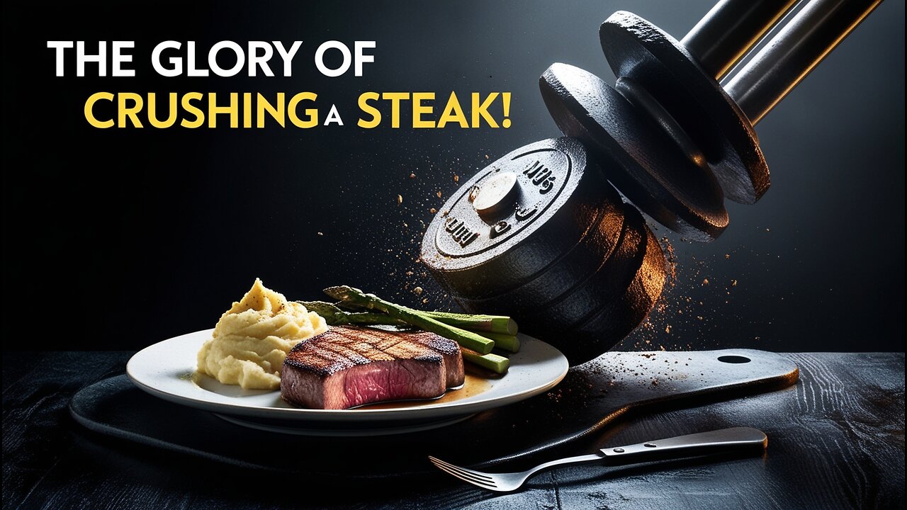 "Steak vs Weights: Who Wins?!"