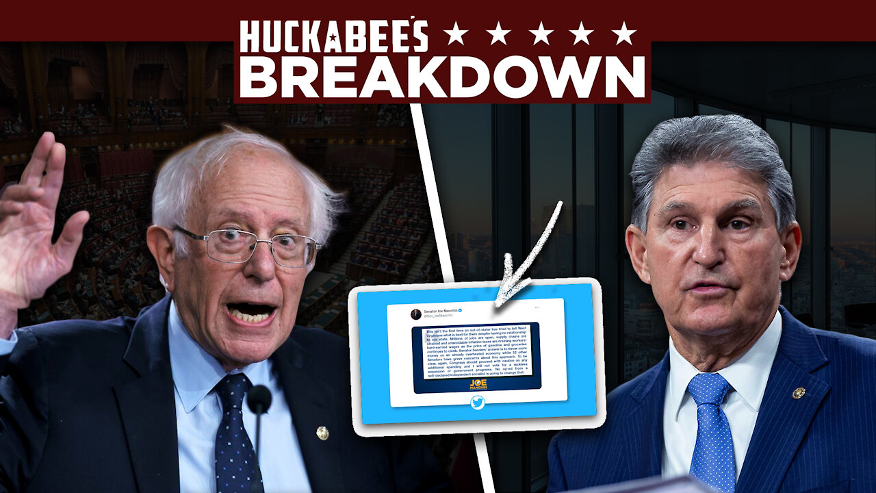 Joe Manchin puts Bernie Sanders to SHAME with this Comeback Statement | Breakdown | Huckabee