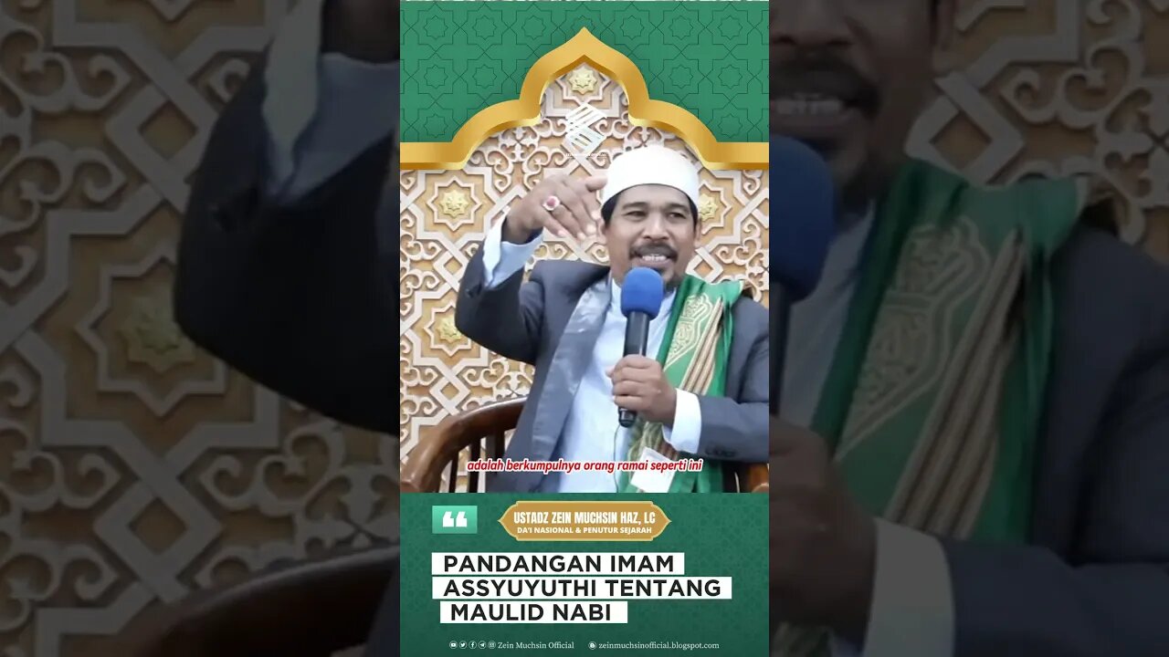 Maulid Nabi Haram di Rayakan - Ustadz Zein Muchsin