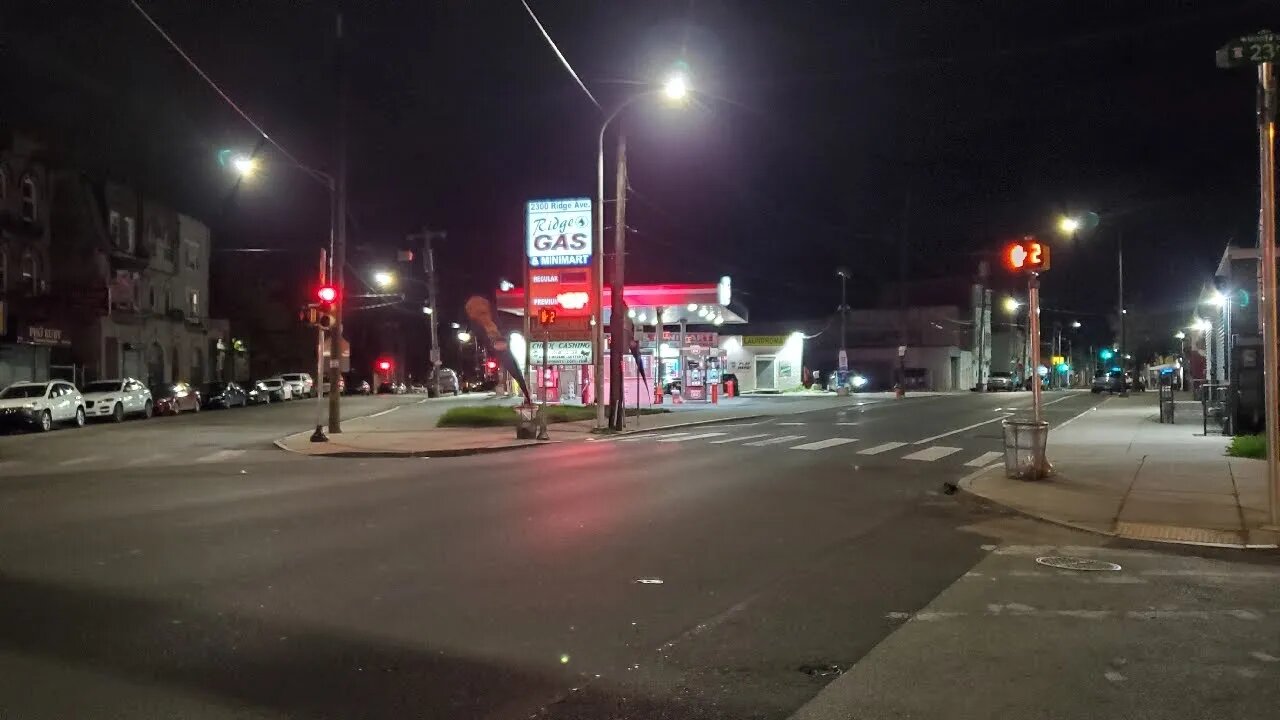 Late Night Scooter Ride in Philly