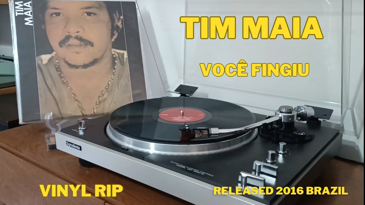 Você Fingiu - Tim Maia - 1970 VINYL RIP - Released 2016 - Brazil