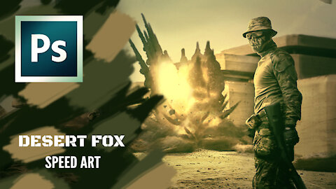 Desert Fox | Photo Manipulation | Cinematic Photoshop2022