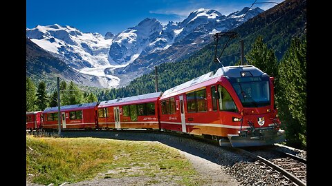 GLACIER EXPRESS RAILWAY 🚃