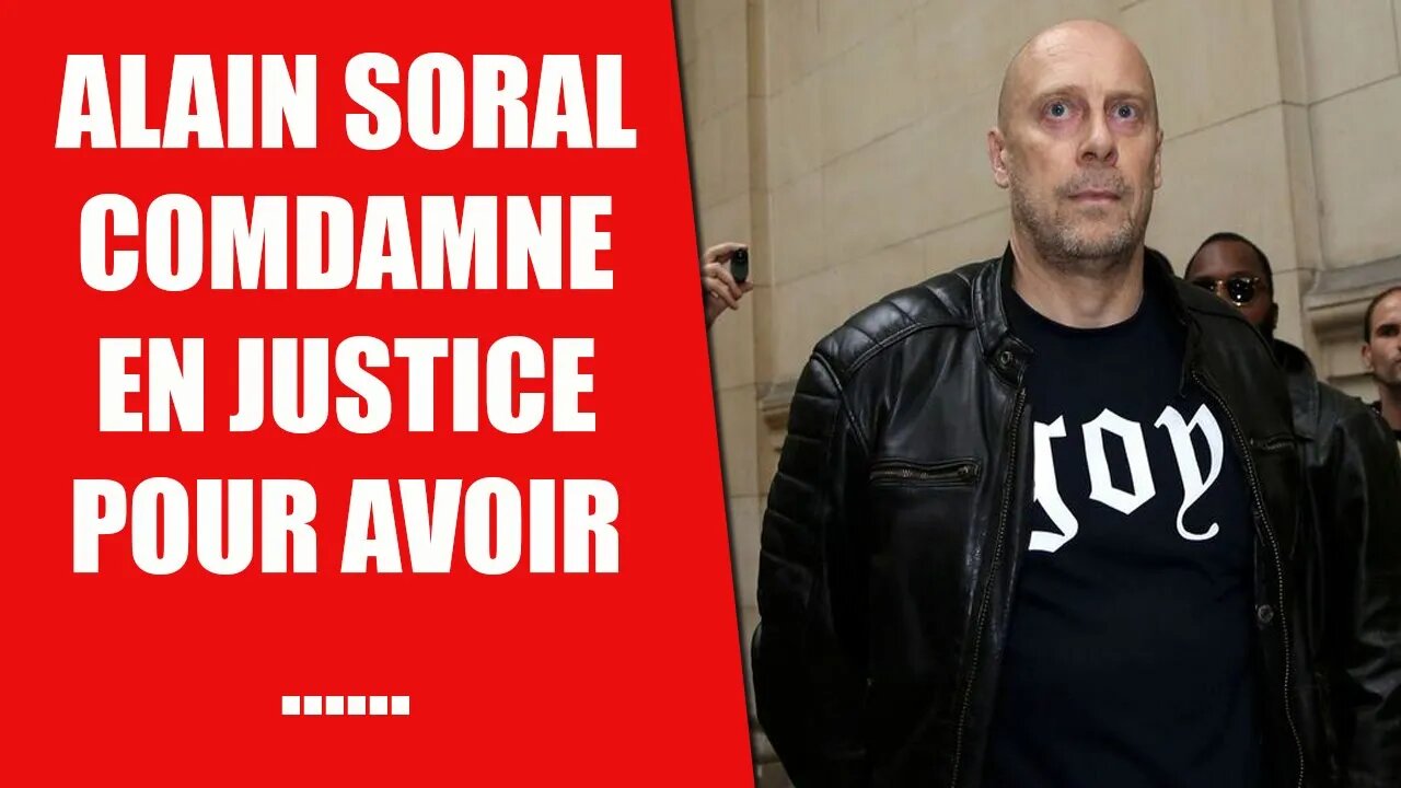 ALAIN BONNET SORAL DOIT PAYER 15000€ de dommages et intérêts POUR UN CLIP DE RAP