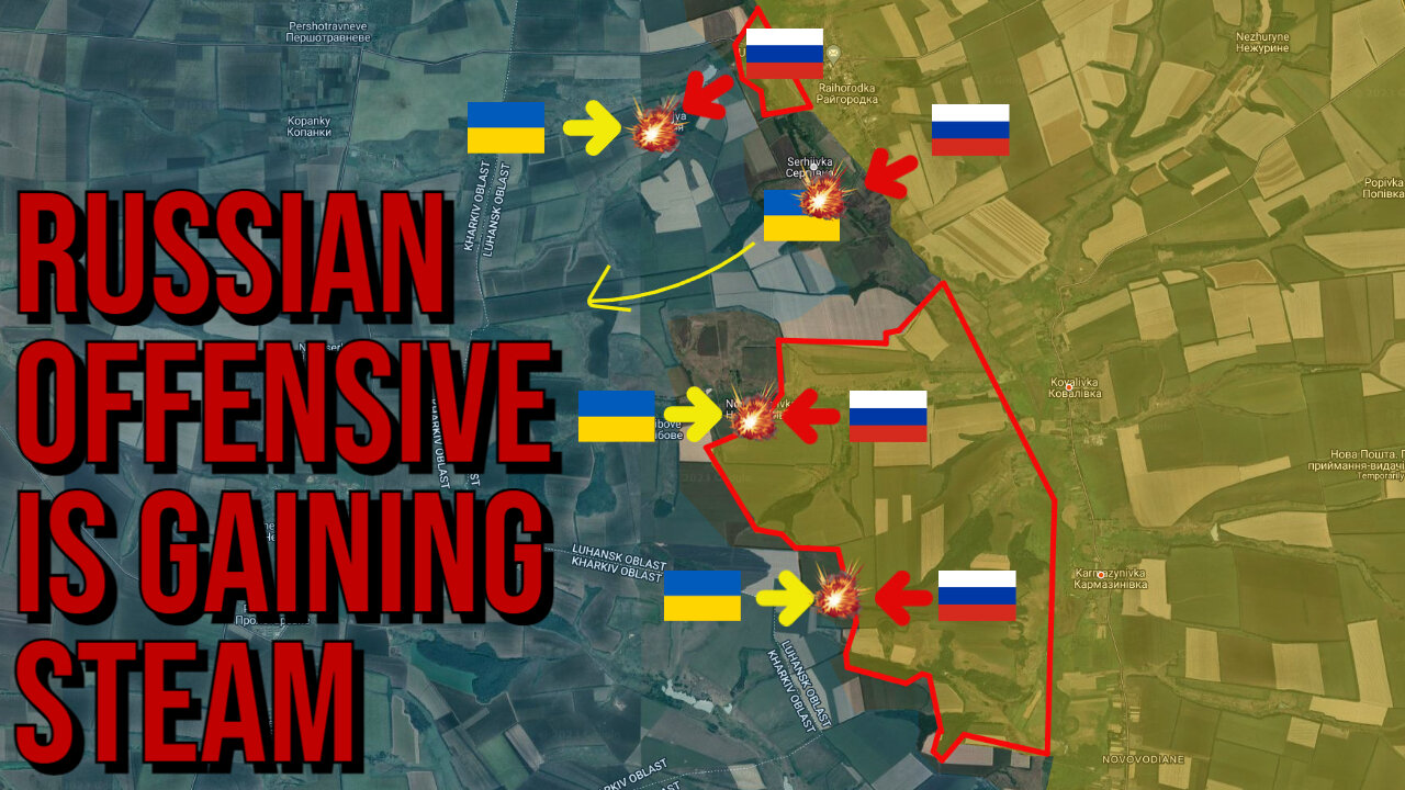 Russians Successfully Advance On Lyman Frontline And Captured Settlement Of Serhiivka!