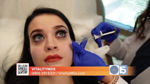 If facial wrinkles make you look older than you feel call the team at VitalityMDs