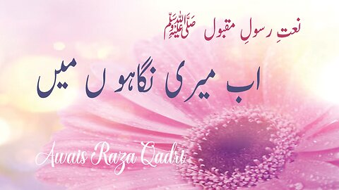 Ab Meri Negahon Mein Jachta Nehe Naat