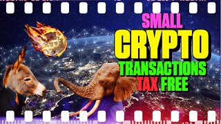 Small Crypto Transactions Tax Free - 161