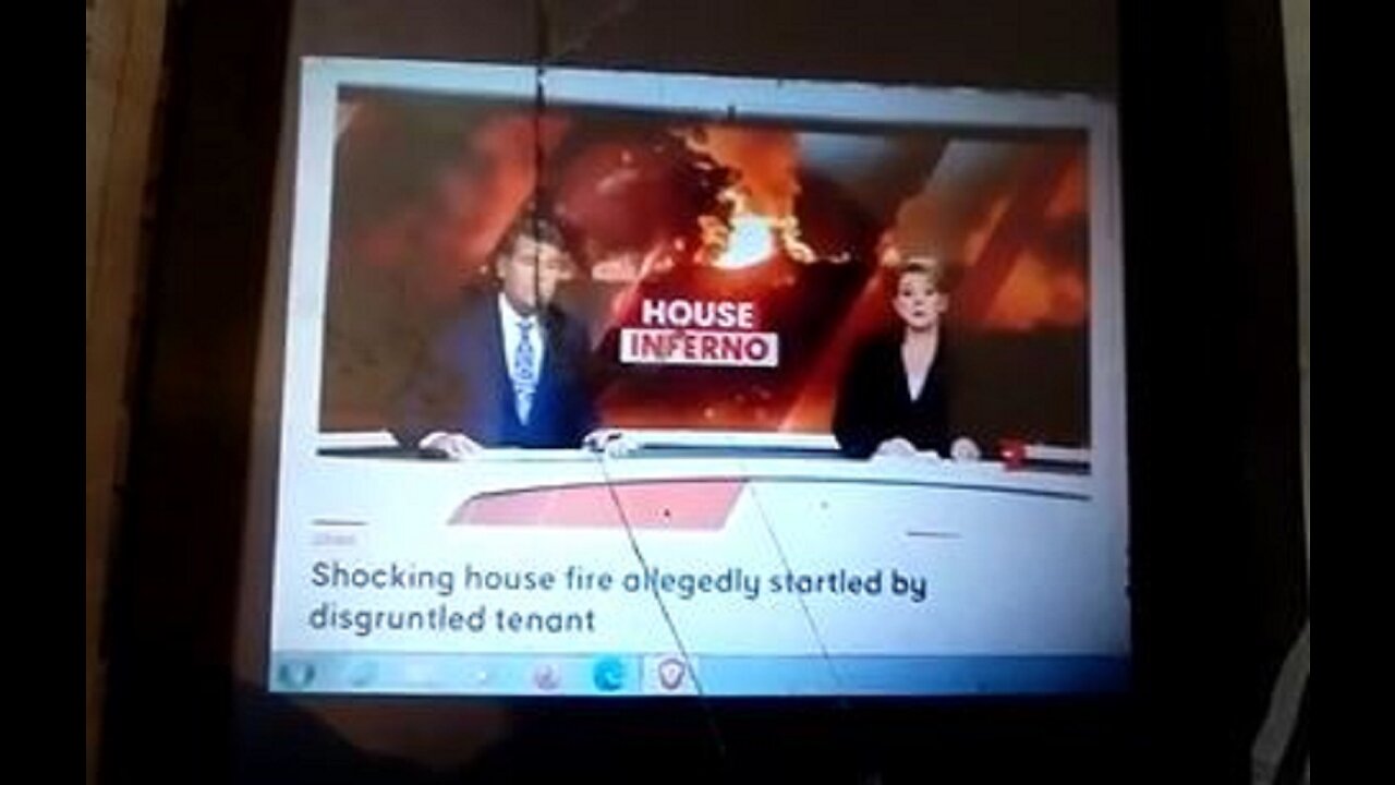 Deep state media smoking pun: Two lucky Luscombes on fire! What are the odds?