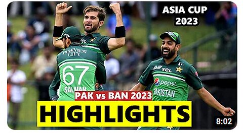 PAK VS BANGLADESH LIVE MATCH 2023..