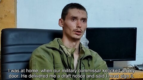 Captured AFU serviceman advices Ukrainian servicemen to lay down their arms and go home