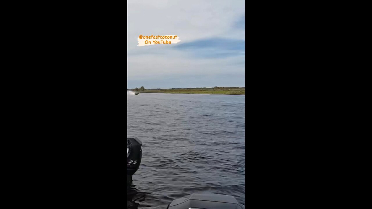 Allison boats running fast!
