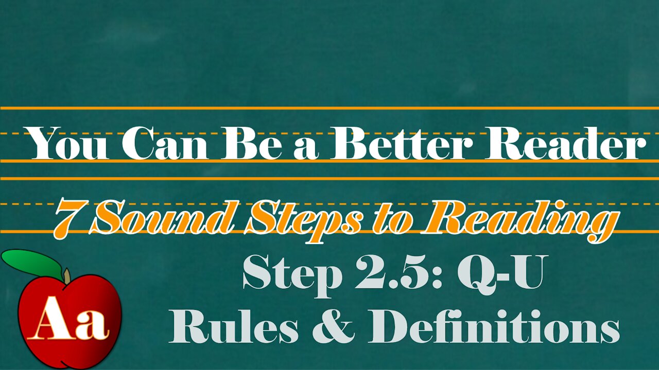 Step 2.5.6: Q-U Rules & Definitions