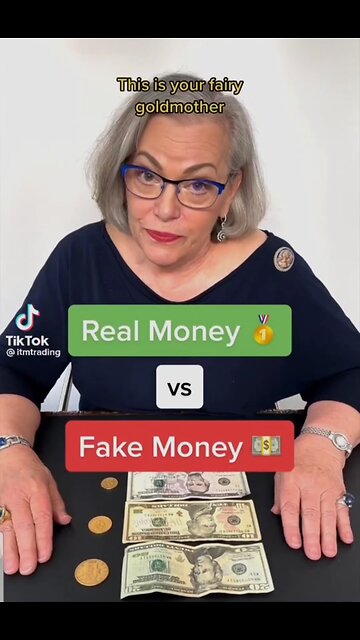 Fairy Gold Mother compares Real Money vs Fake Money