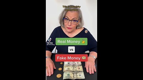 Fairy Gold Mother compares Real Money vs Fake Money