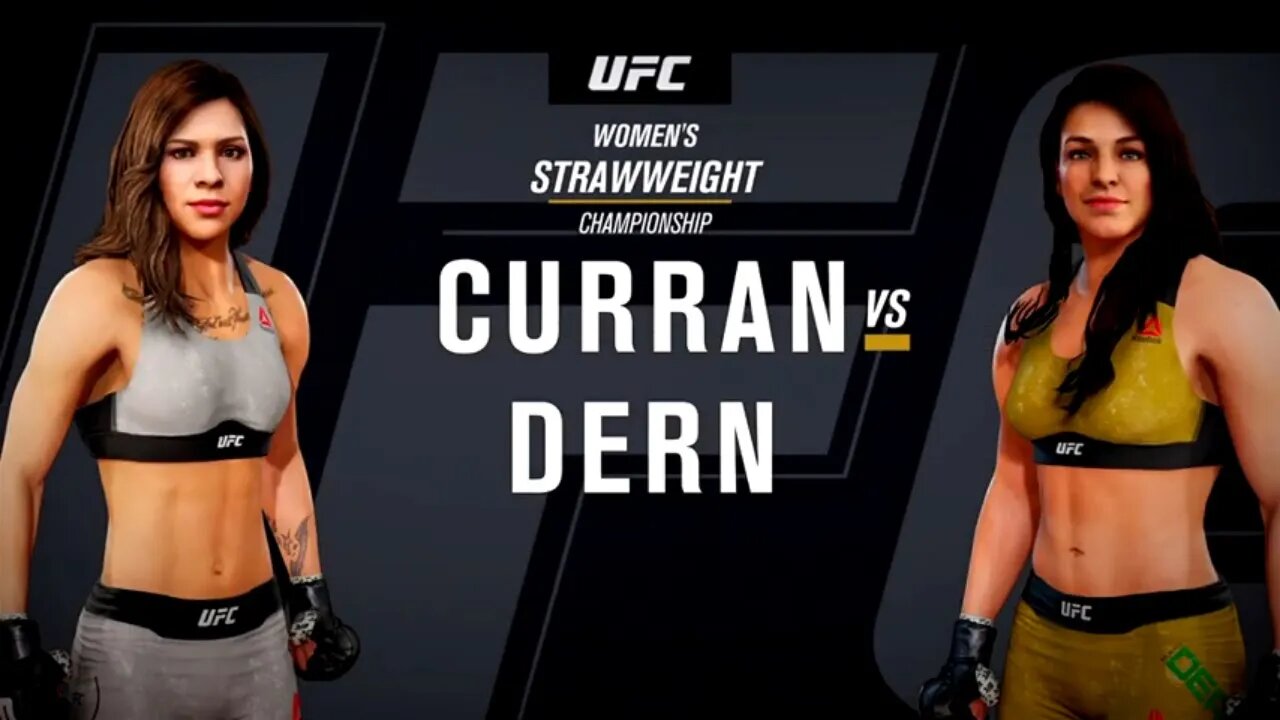 EA Sports UFC 3 Gameplay Mackenzie Dern vs Kailin Curran