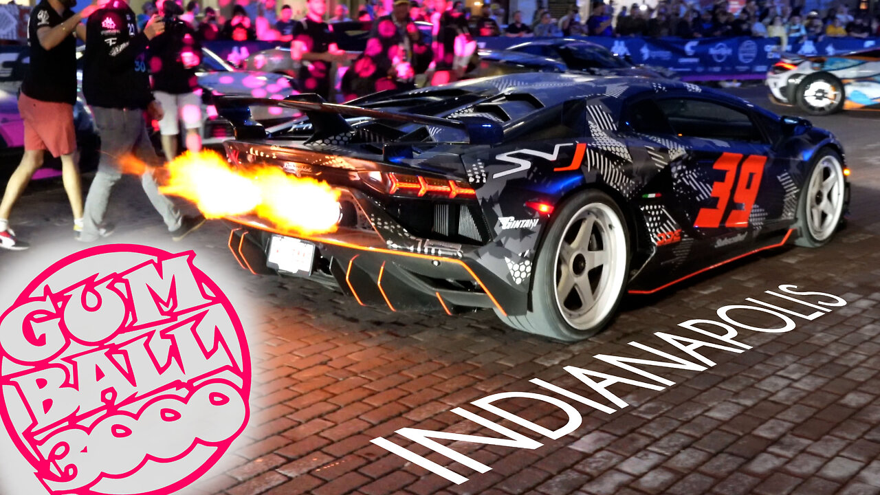 Hundreds of Supercars Converge on Indianapolis! | Gumball 3000