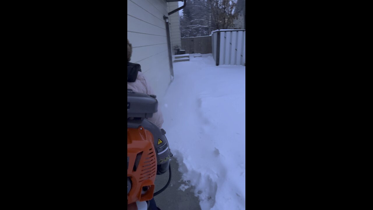 Snow cleaning is not easy task