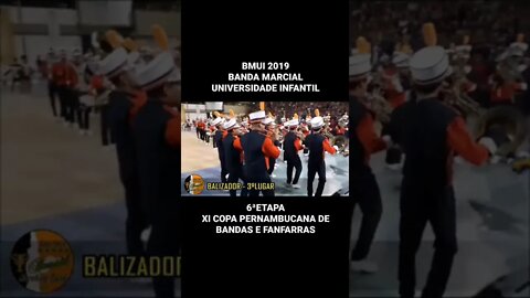 BMUI 2019 - BANDA MARCIAL UNIVERSIDADE INFANTIL - #Shorts