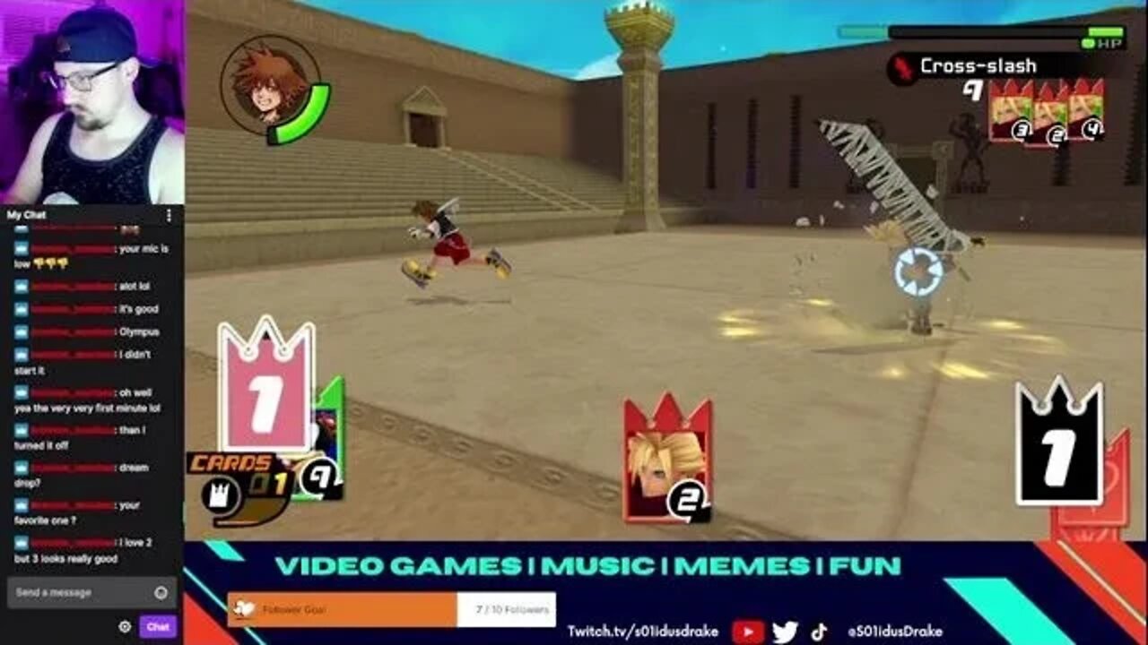 Highlight: KH:CoM Pt 2 - The Fight with Cloud