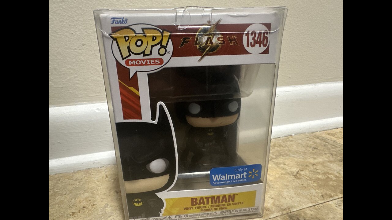 D.C MICHEAL KEKTON BATMAN FORM THE FLASH MOVIE FUNKO FIGURE REVIEW