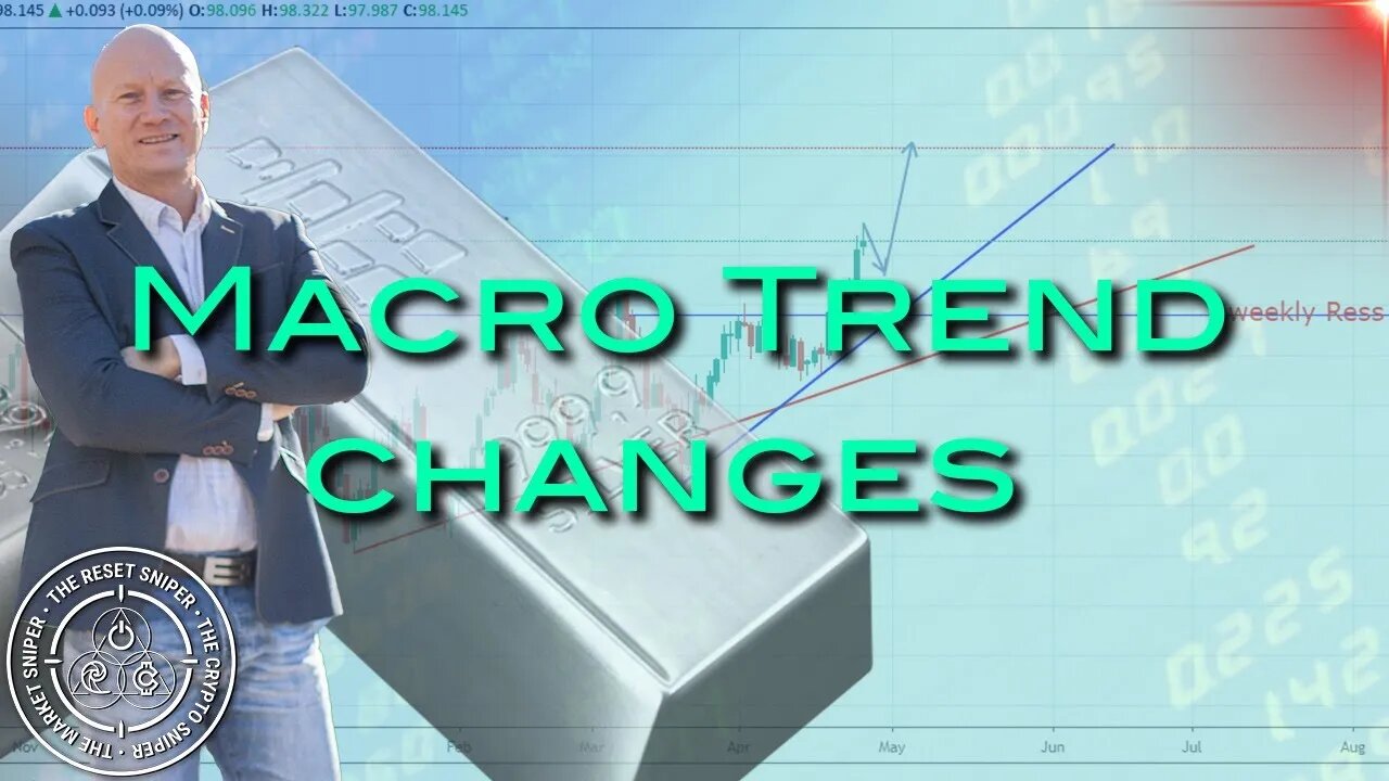 The 4 Macro Charts of Extreme Trend Change & 1 big beneficiary - Oil, DXY, XAUXAG Ratio & 'ETH'?