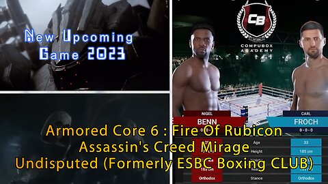 3 NEW Upcoming PS5,XBOX, PC Games of 2023