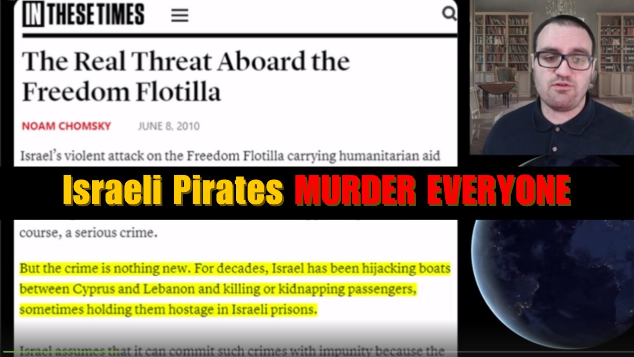 Israeli Piracy Needs to STOP