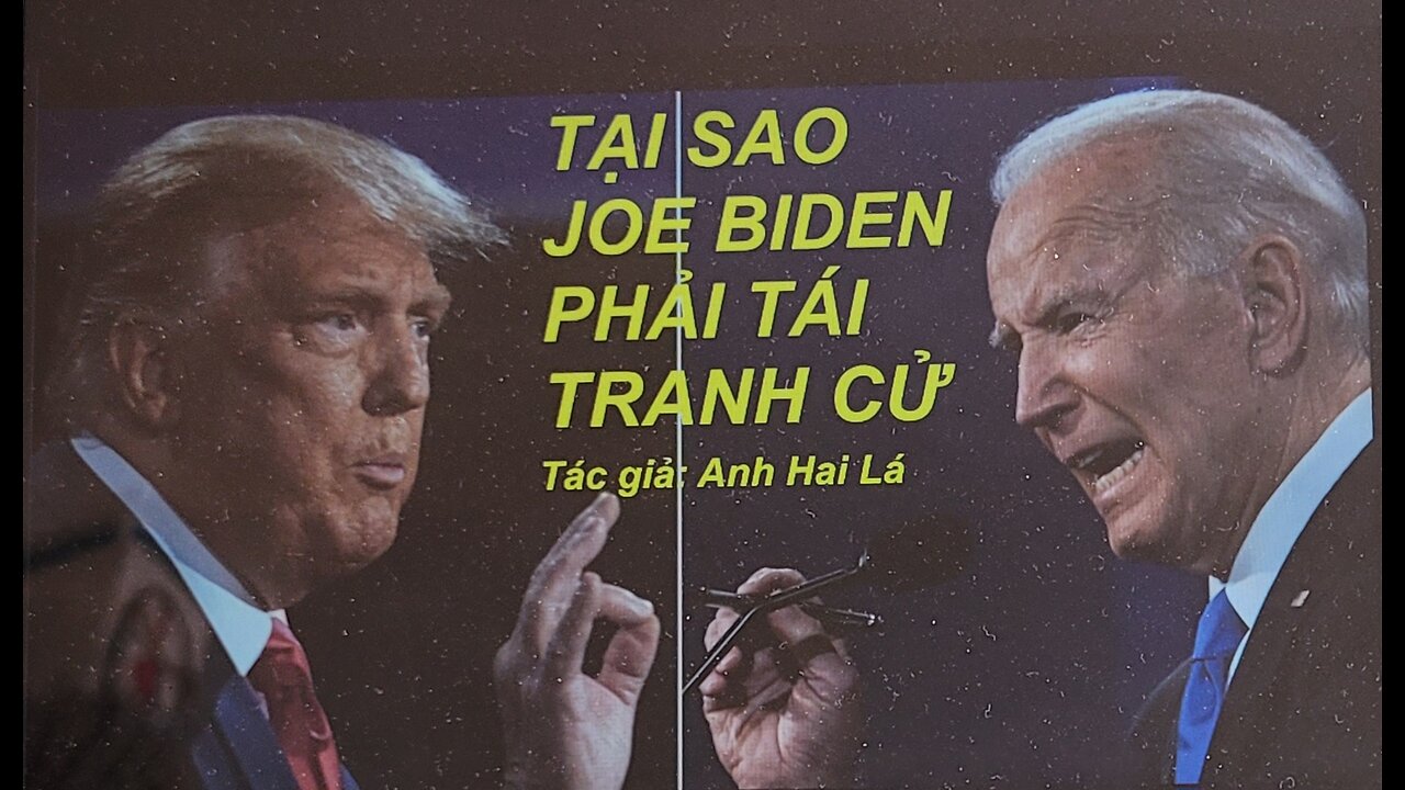 TẠI SAO JOE BIDEN PHẢI TÁI TRANH CỬ?