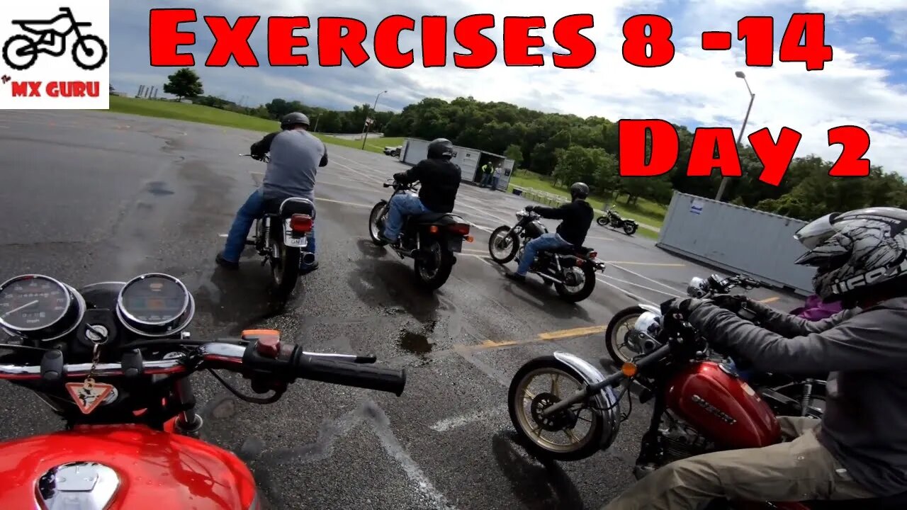 Exercises 8 -14 | Day 2 | MSF Ridercourse Series | Part 4