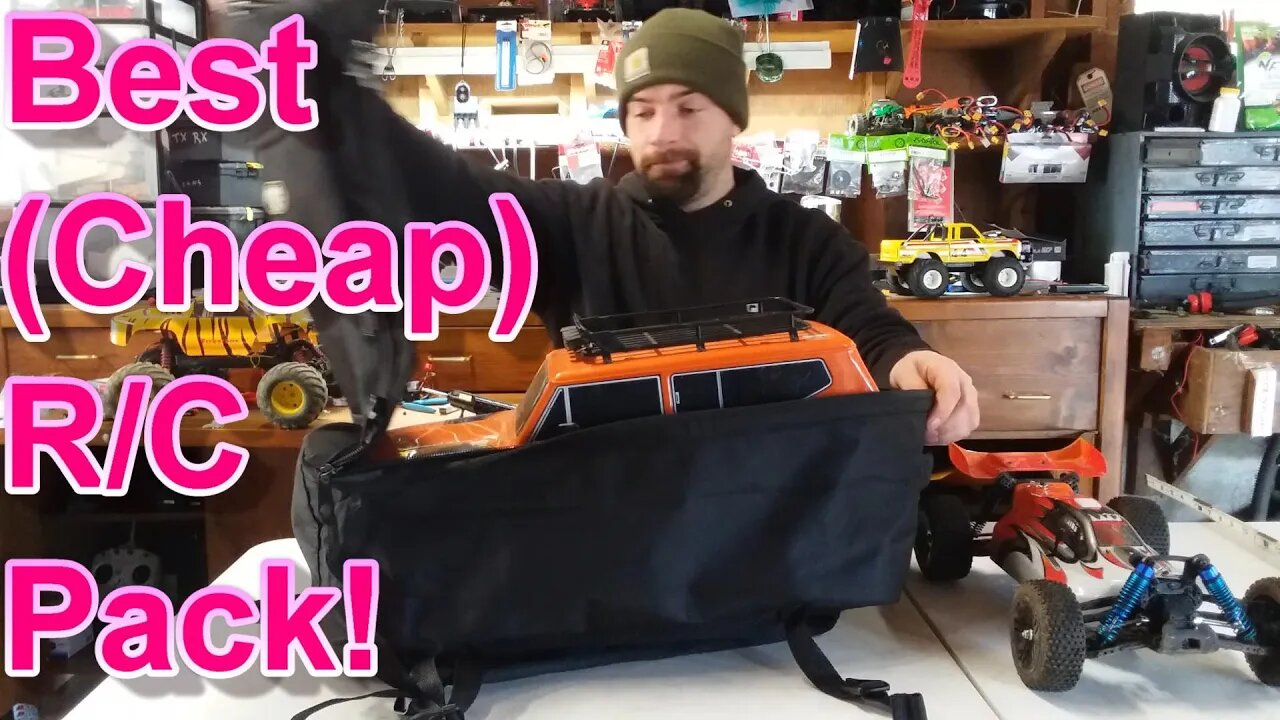 Best Backpack for R/C! Crawling, bashing or racing!