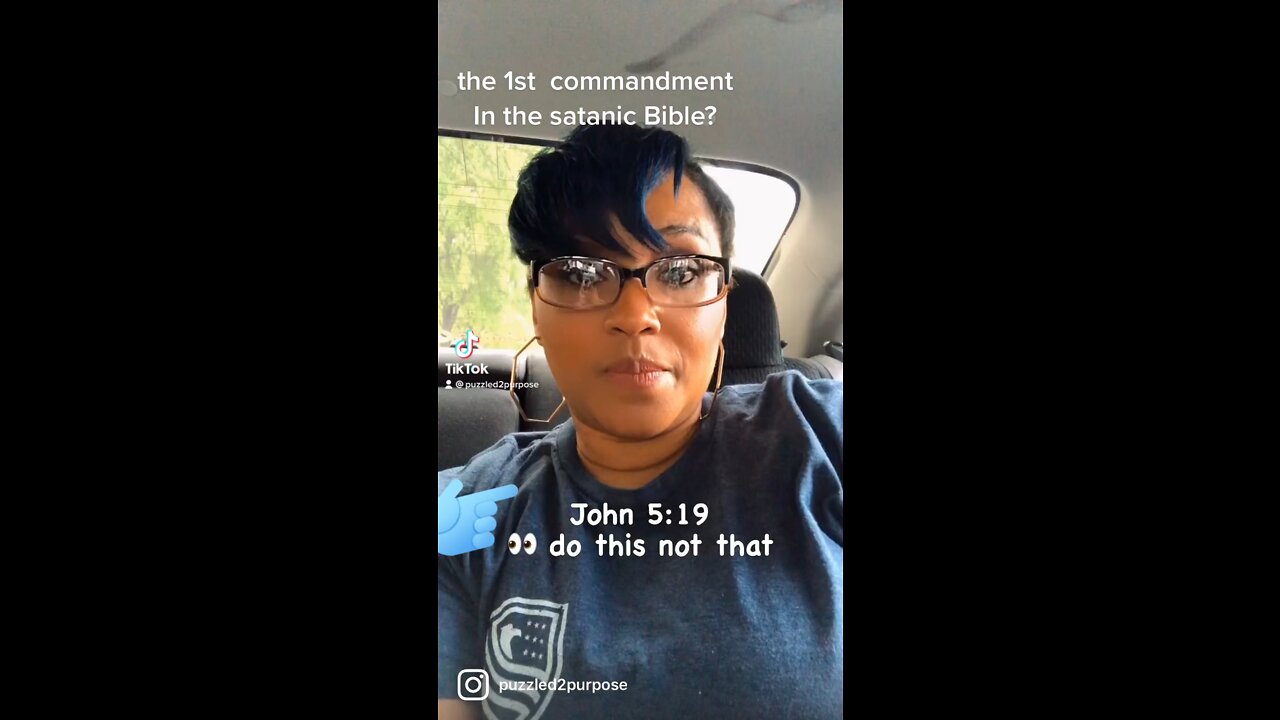 #1 commandment in Satanic bible?