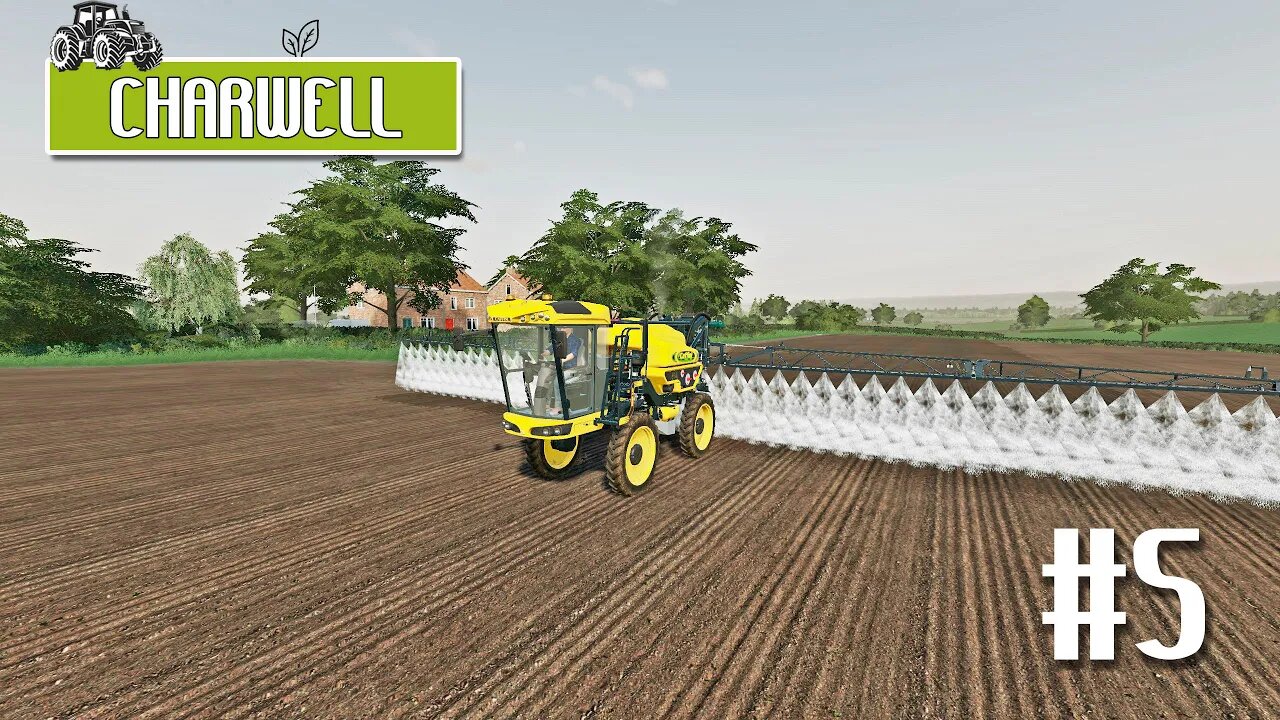 FS19 | FERTILIZO CAMPOS CON ABONO SÓLIDO Y LIQUIDO |CONTRATOS en CHARWELL #5| Farming Simulator