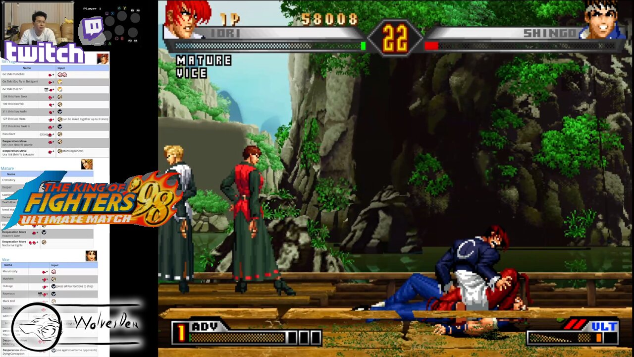 (PS2) King of Fighters '98 UM - 11 - Yagami Team - Lv 7 - Bad day in the office...