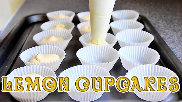 How to make simple lemon cupcakes