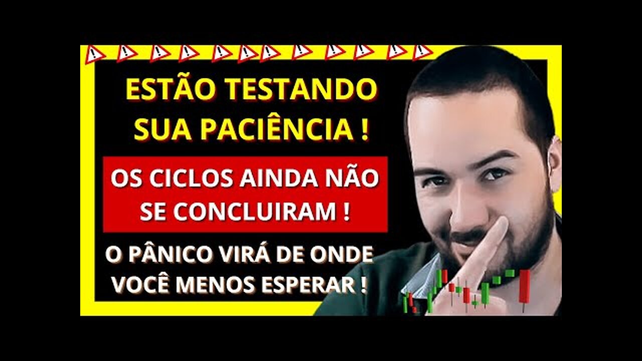 ESTAMOS NA FASE DE INDUÇÃO DO PÂNICO, UMA NOVA "CVD" (COVID) MAIS MORTAL JOGARIA OS MERCADOS AONDE ?