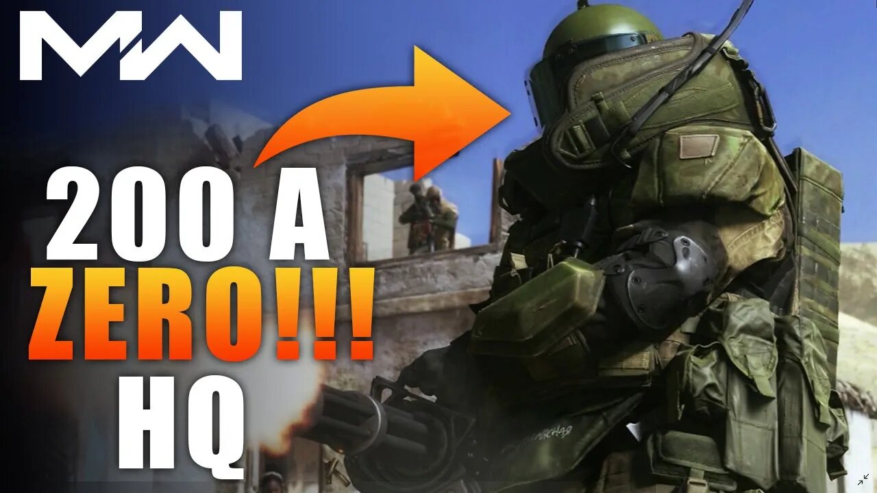 JUGGERNAUT NO HEADQUARTER GANHAMOS DE 200 A 0 Call of Duty Modern Warfare