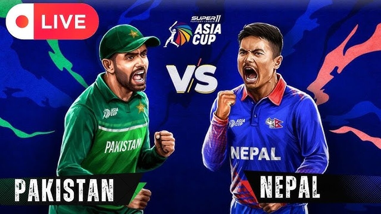 Pakistan vs nepal live match on MULTAN STADIUM