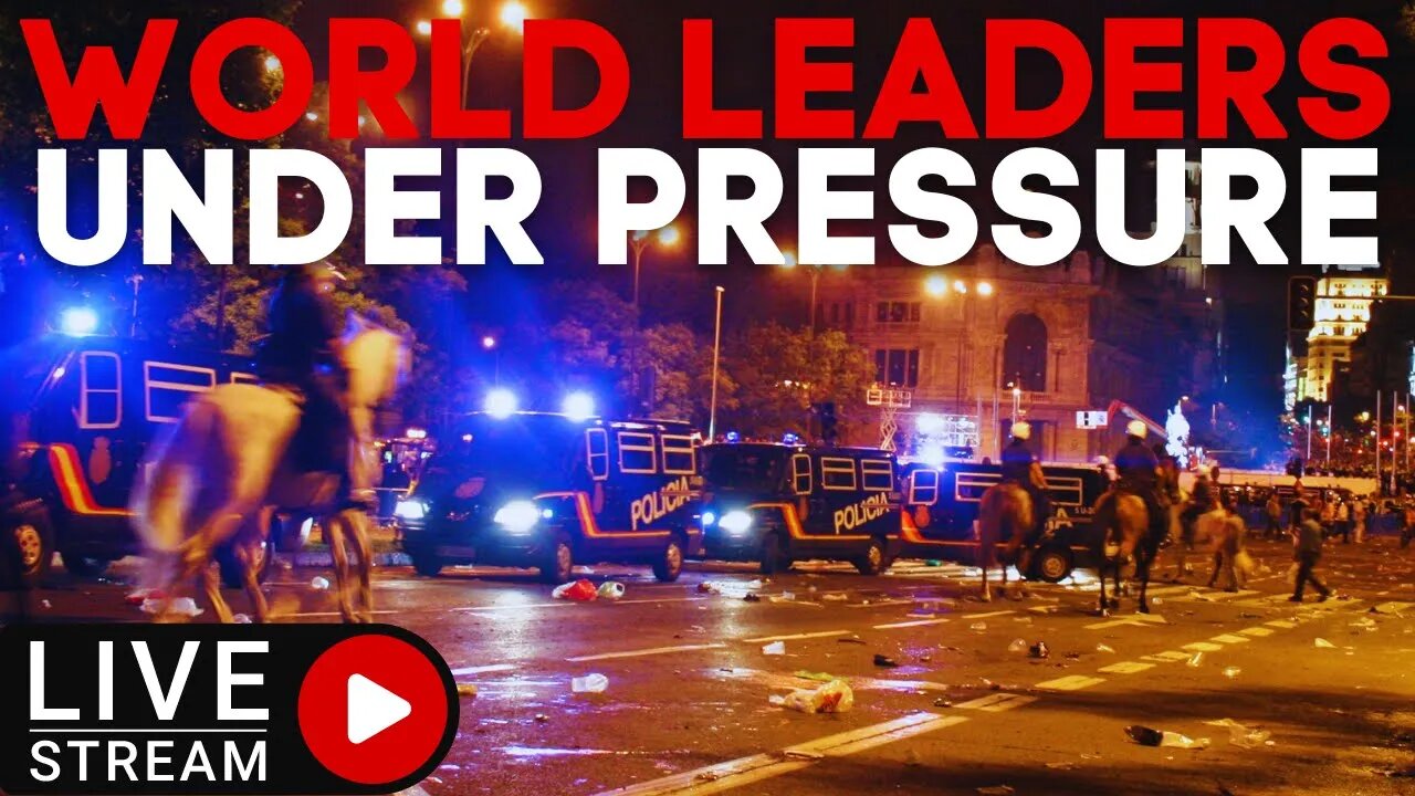 🔴LIVE: Stream World Leaders Under Pressure | Live Stream PTE With Alex Reporterfy