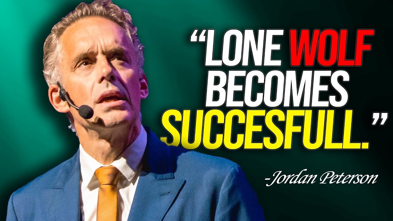 "Wealth And Money Come From LONELINESS" - JORDAN PETERSON MOTIVATION