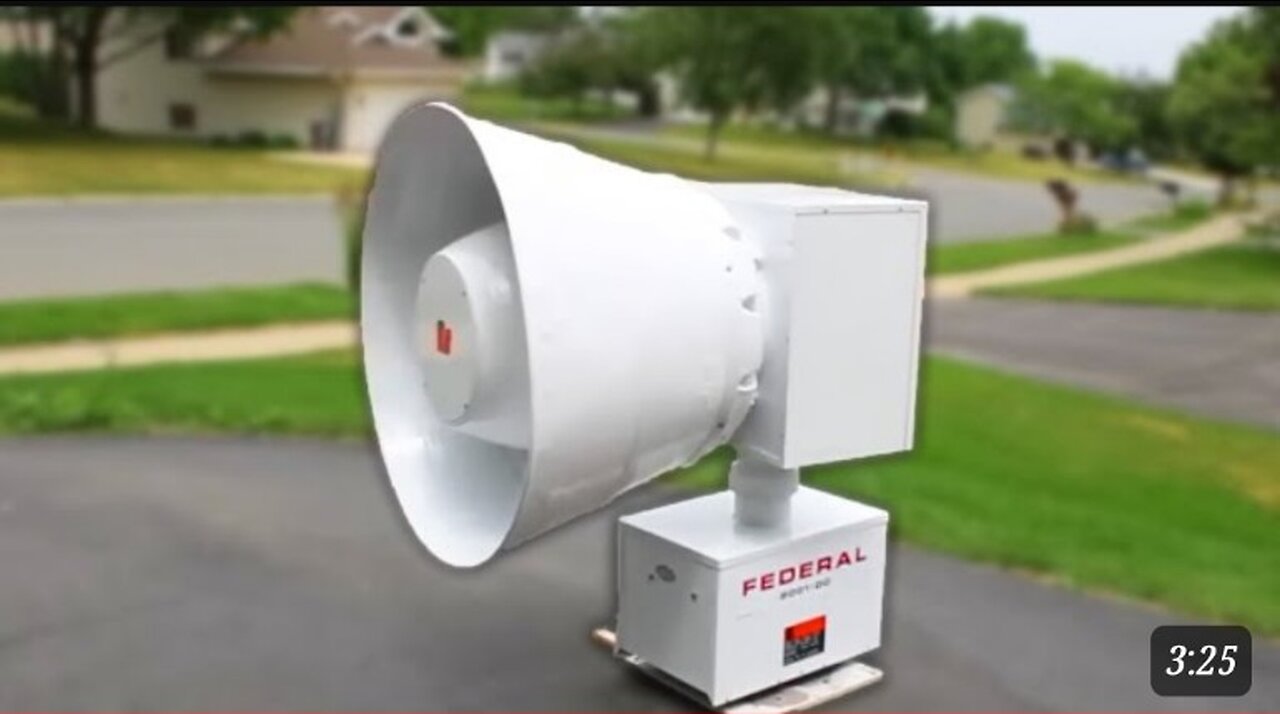 He Bought a Tornado Siren Daily Dose Of Video