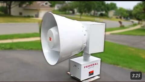 He Bought a Tornado Siren Daily Dose Of Video