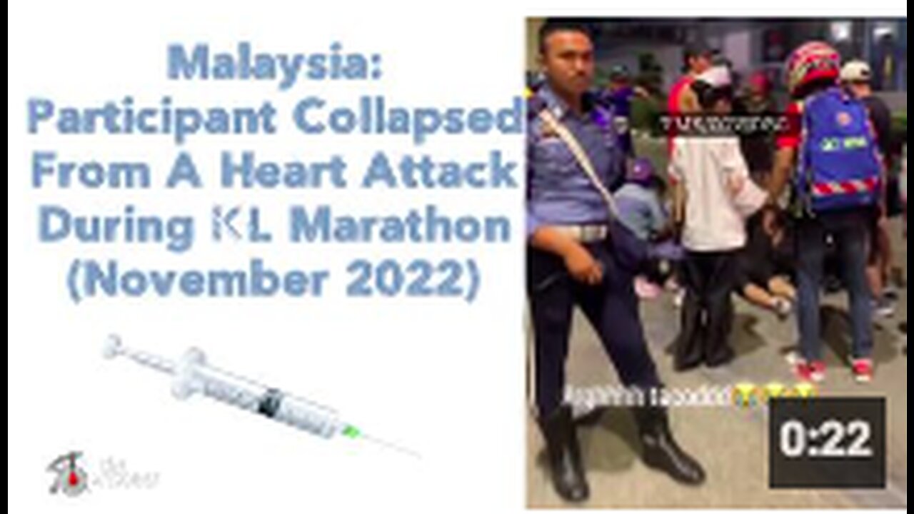 Malaysia: Participant Collapsed From A Heart Attack During KL Marathon 💉👀 (November 2022)