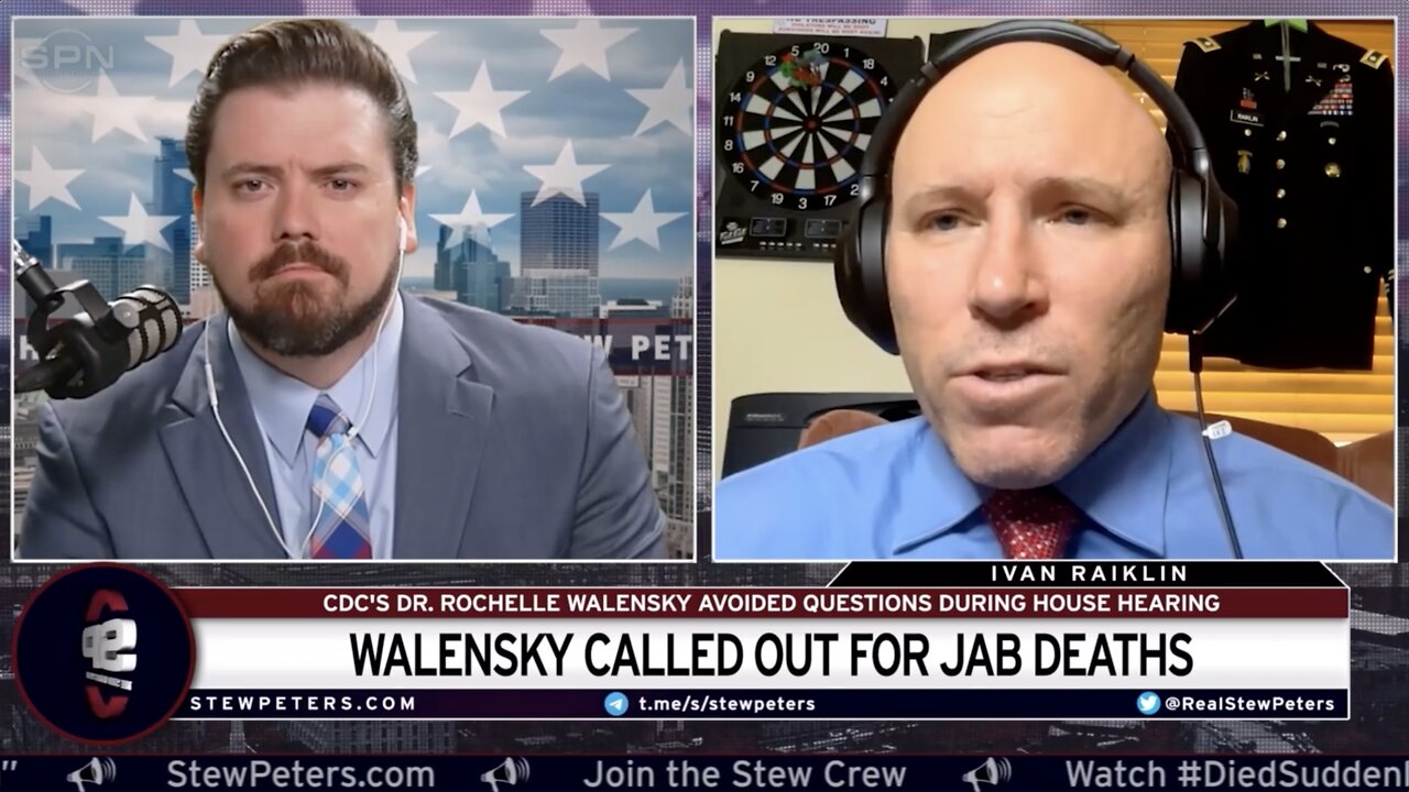 Ivan Raiklin Calls Out Rochelle Walensky Over Jab DEATHS: CDC Director Ducks House Questioning