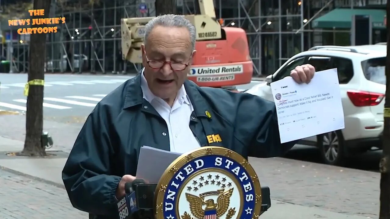 Chuck Schumer: "No more temper tantrums!"