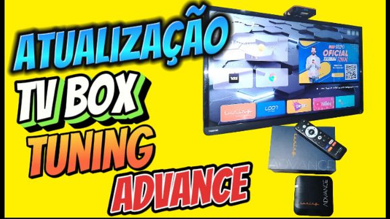 Como atualizar tv box tuning advance