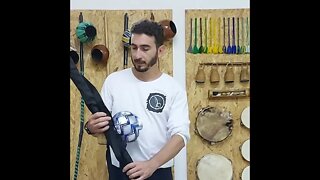 Berimbau estilizado profissional + Capa protetora