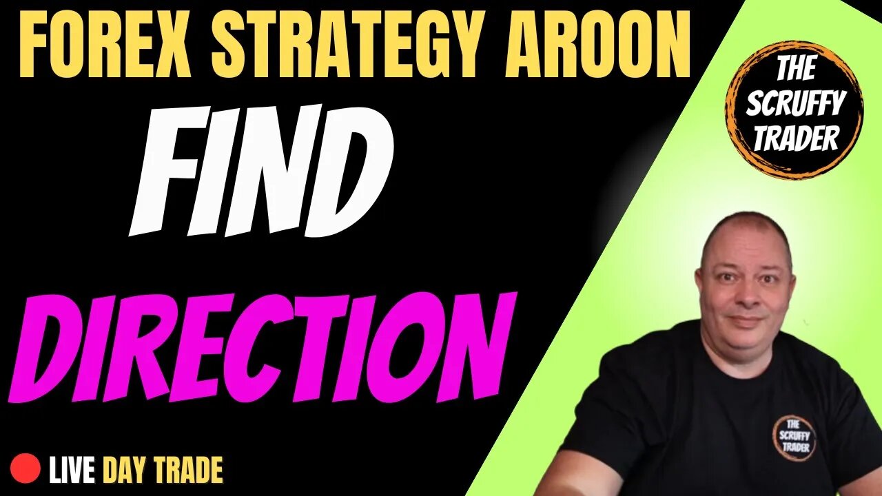 AROON DIRECTION SET UP 🔴 LIVE = FOREX DAY TRADE STRATEGY